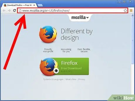 Use o Mozilla Firefox, etapa 2