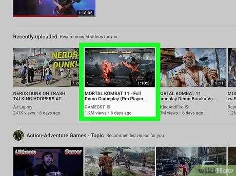 Megjegyzések törlése a YouTube -on 2. lépés