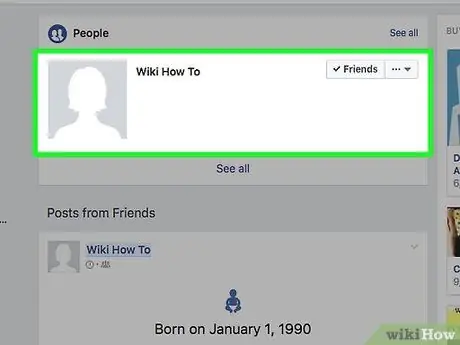 إلغاء متابعة شخص ما على Facebook الخطوة 12