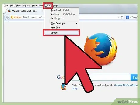 Firefox -fiók létrehozása 3. lépés