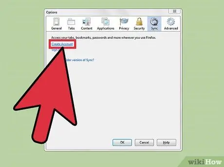 Ստեղծեք Firefox հաշիվ Քայլ 5