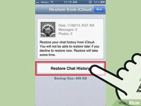 Back Up WhatsApp Step 4