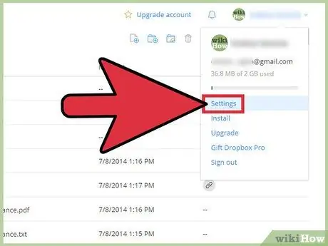 Ακύρωση λογαριασμού Dropbox Βήμα 18