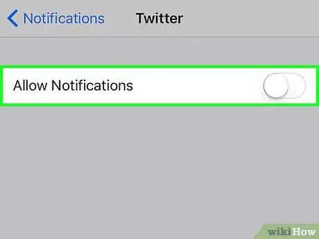 Stop Twitter Notifications Step 4