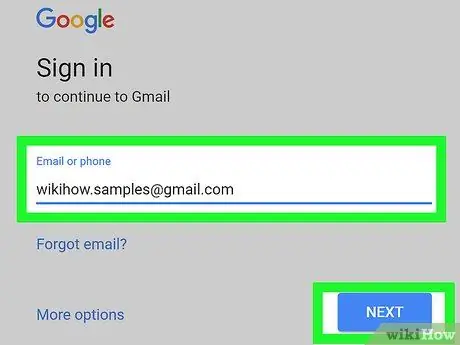 Pulihkan Kata Sandi Gmail Langkah 1