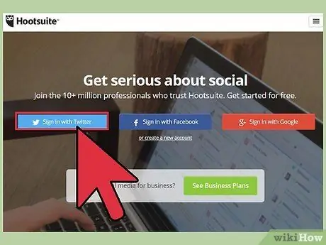 Gunakan Hootsuite Langkah 1