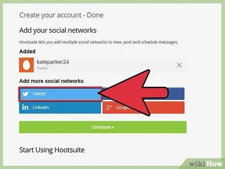 Gunakan Hootsuite Langkah 2