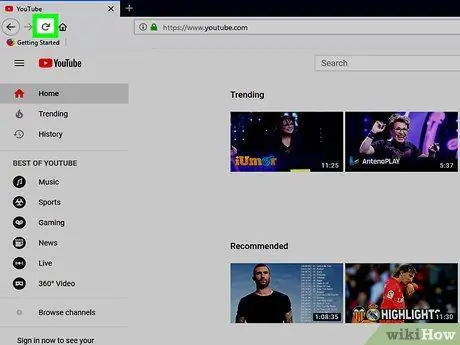 Поправете грешката на цял екран на Google Chrome YouTube Стъпка 1