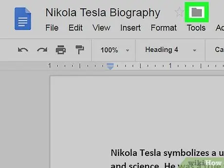 Google डॉक्स चरण 4 में फ़ोल्डर बनाएं