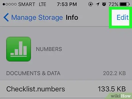 Tanggalin ang Mga App mula sa iCloud Hakbang 7