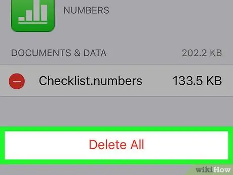 Delete Apps from iCloud Step 8