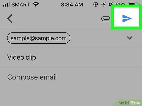 Email Klip Video melalui Gmail Langkah 20