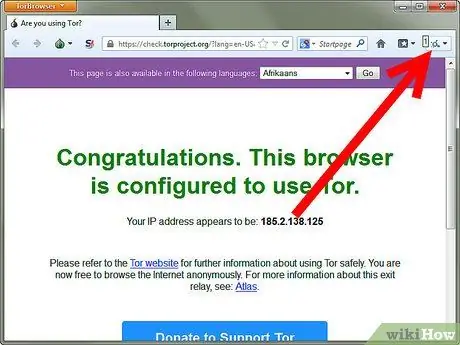 Ocoliți un filtru Internet cu TOR Pasul 4