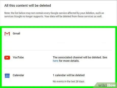 Excluir uma conta do Google ou do Gmail, etapa 7