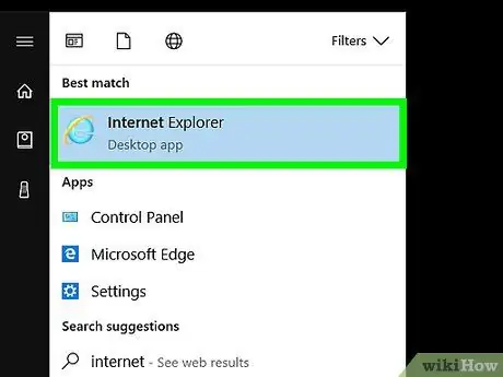 Erstellen Sie eine Verknüpfung zu einer Website auf Ihrem Desktop mit Internet Explorer Schritt 1