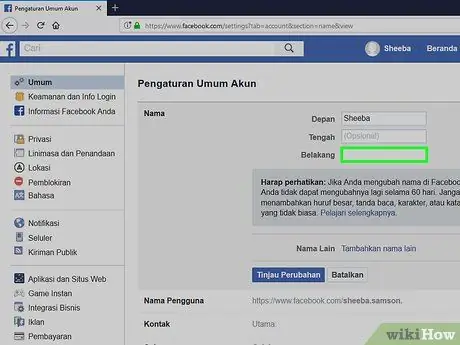 Faça uma conta de nome único no Facebook Etapa 13