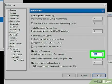 Jadikan uTorrent Lebih Cepat Langkah 33