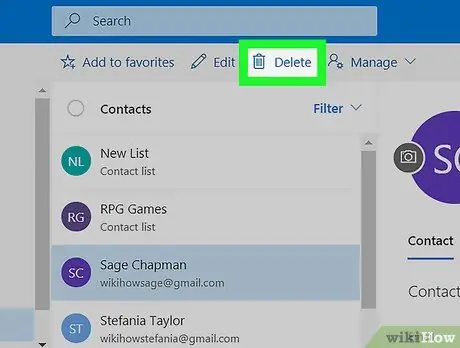 Outlook Mail Adım 5'te Bir Kişiyi Engelleyin