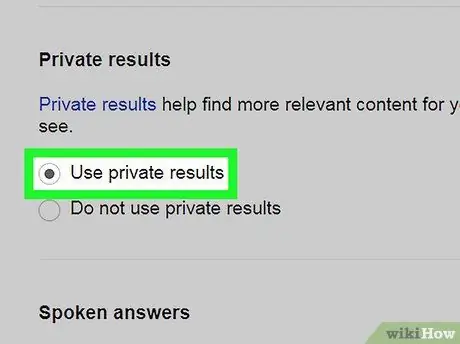 Poista Google Safesearch käytöstä vaihe 3