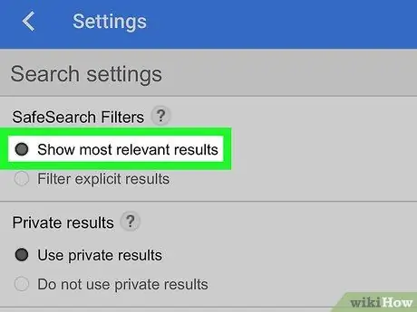 مرحله 9 Google Safesearch را خاموش کنید