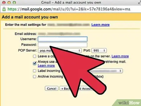 Switch from AOL to Gmail Step 7