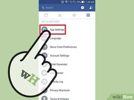 Tampil As Away di Facebook Langkah 12