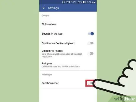 Tampil As Away di Facebook Langkah 14