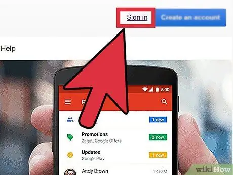 قم بتغيير اسمك على Gmail الخطوة 1