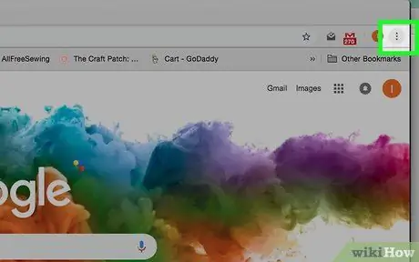 Dayakan Penyegerakan di Google Chrome Langkah 2