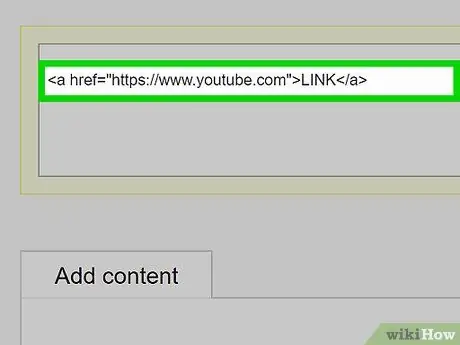 Create a Link Step 21