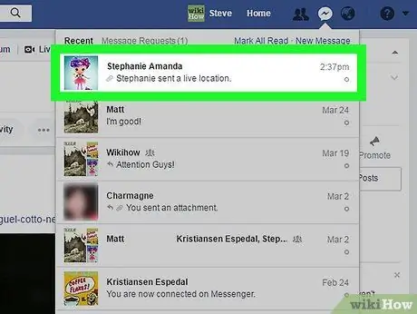 Išsaugokite nuotraukas „Facebook Messenger“kompiuteryje arba „Mac“3 veiksmas