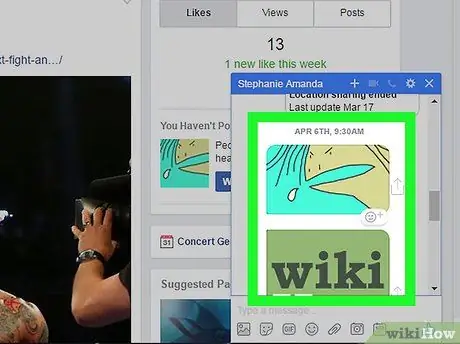 Ruani Fotografitë në Facebook Messenger në një PC ose Mac Hapi 4