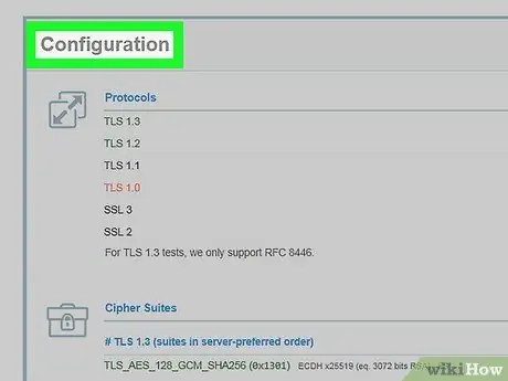 Проверьте TLS