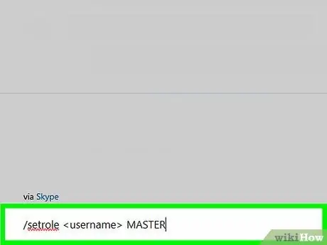 Gjør noen til en administrator for en Skype -gruppe på en PC eller Mac Trinn 18