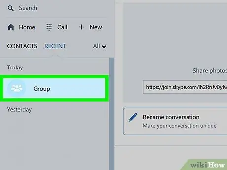 Convertir a alguien en administrador de un grupo de Skype en una PC o Mac Paso 6