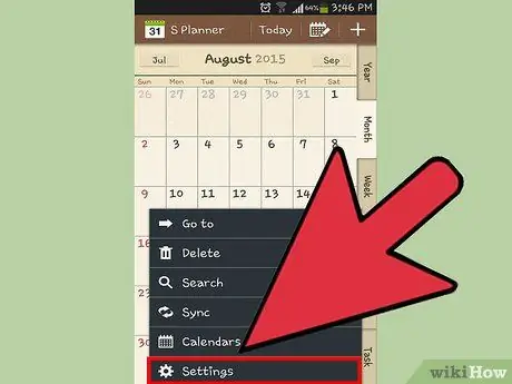 Sinkroniseer Google Kalender met Android Kalender Stap 7