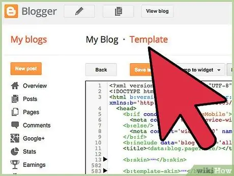 Ավելացրեք Google Analytics- ը Blogger- ին Քայլ 16