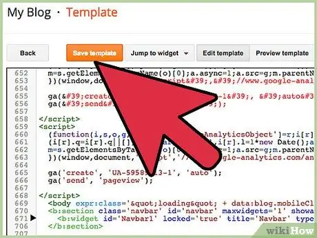 Adăugați Google Analytics la Blogger Pasul 18