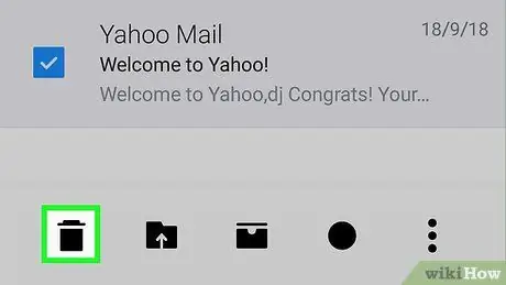 Padamkan E-mel Yahoo Langkah 12