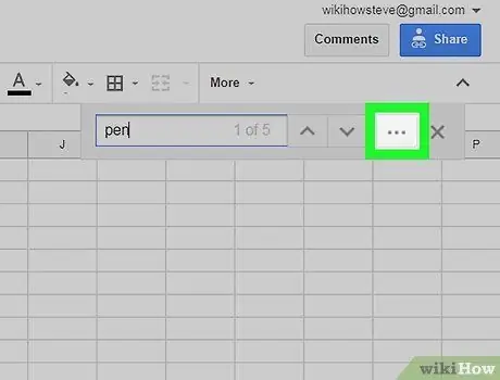 Zoeken in Google Spreadsheets op pc of Mac Stap 6