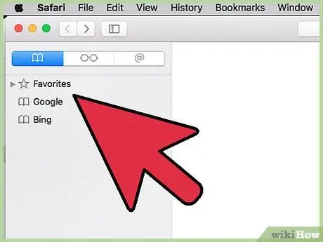 Importar favoritos para o Safari Etapa 30