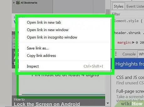 Periksa Elemen di Chrome Langkah 6