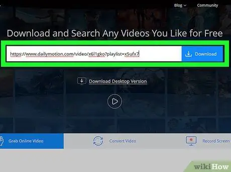 Download Videos from Dailymotion Step 2