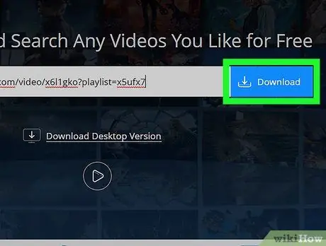 Pakua Video kutoka Dailymotion Hatua ya 3