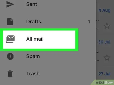 מצא דואר בארכיון ב- Gmail שלב 3