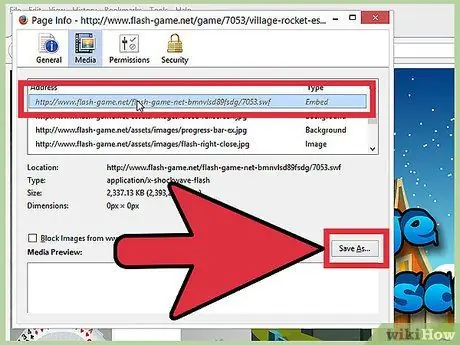 I-save ang Flash Animation mula sa Website Hakbang 5
