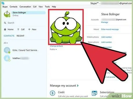 Αλλάξτε την εικόνα σας στο Skype Βήμα 15