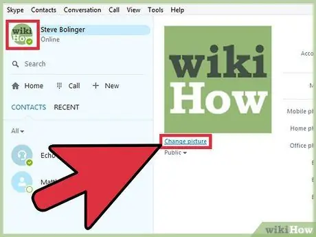 Променете снимката си в Skype Стъпка 7