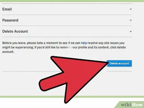 Anuloni llogarinë tuaj MySpace Hapi 12