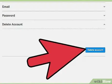Annuler votre compte MySpace Étape 5